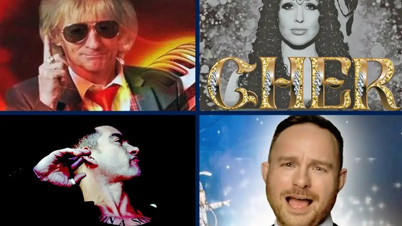 Rod Stewart, Cher, Robbie Williams & Gary Barlow Tribute Weekend