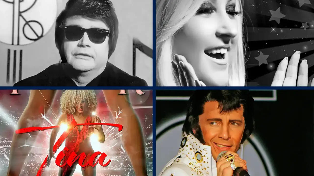 Roy Orbison, Dusty Sprinfield, Tina Turner & Elvis Tribute Weekend