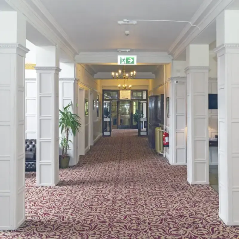 Hallway in the Cumbria Grand Hotel